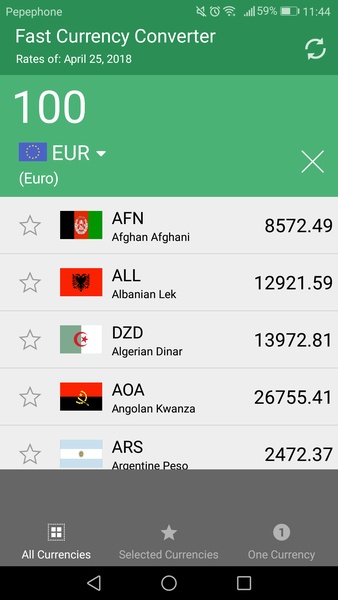 Fast Currency Converter - Preview 3