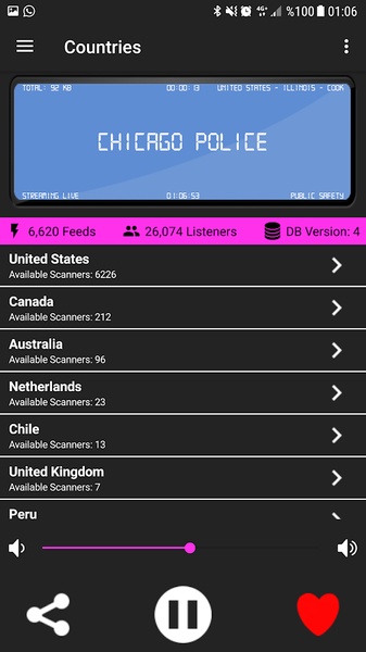 Advanced Police Scanner - Preview 3