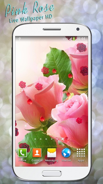 Pink Rose Live Wallpaper HD - Preview 7