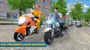 Prison Escape Cop Bike Chase screenshot 8