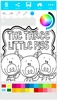 Coloring 3 Little Pigs Games screenshot 3