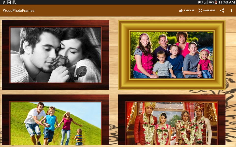WoodPhotoFrames - Preview 1