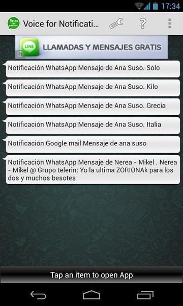 Voice for Notifications - Preview 4