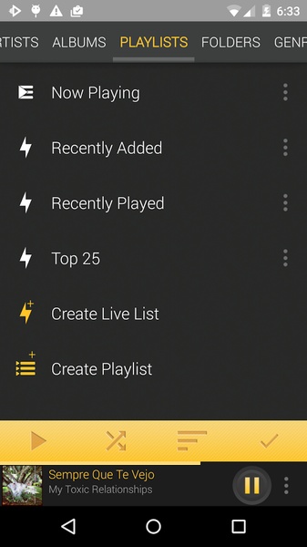 Rocket Player Gold Theme - Preview 17