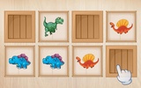 Kids puzzle - Dinosaur games screenshot 2