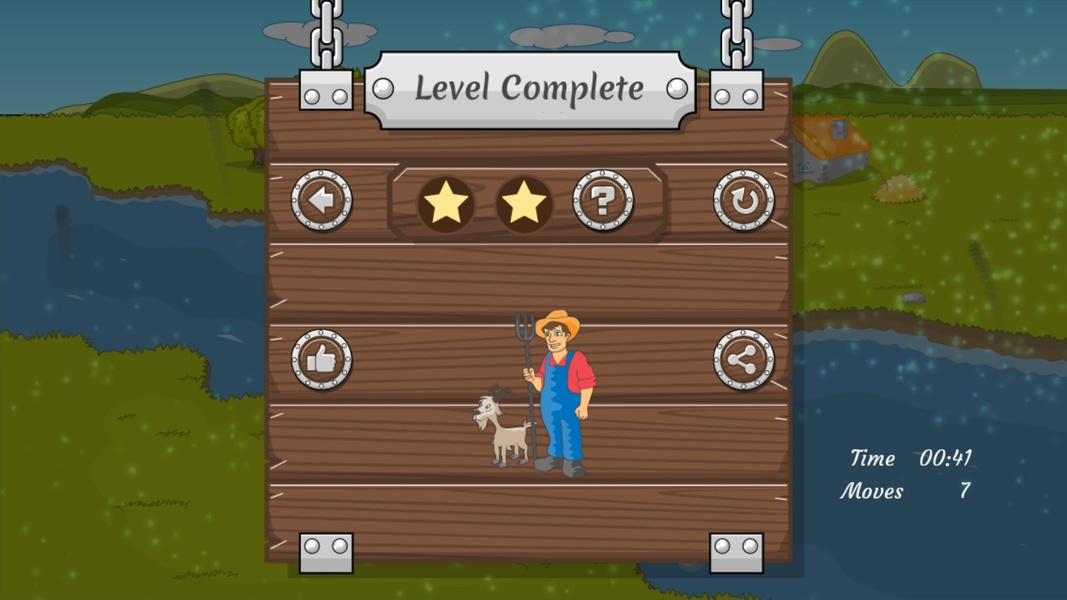 River Crossing IQ Logic Puzzles - Preview 3