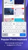 Keyboard iOS 16 - Emojis screenshot 6