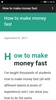 How_to_make_money_fast screenshot 1