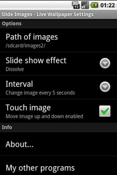 Slide Images - Live Wallpaper - Preview 1