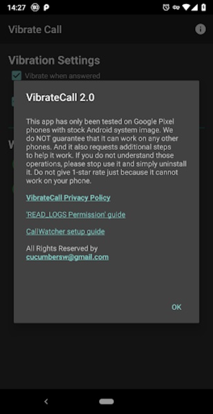 Vibrate Call - Preview 4