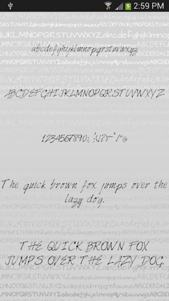 Handwritten 3 Free Font Theme - Preview 3