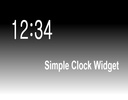 Simple Digital Clock Widget screenshot 5