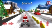 Christmas Traffic Racer - Santa Claus Driving 3D screenshot 3