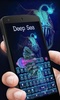 Deep Sea Emoji Keyboard Theme screenshot 2