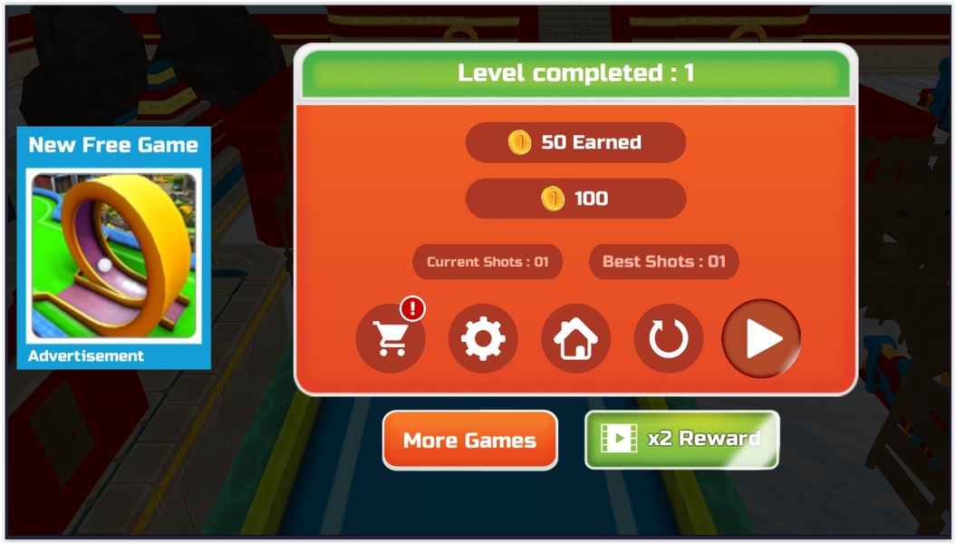 Mini Golf 3D City Stars Arcade - Preview 6