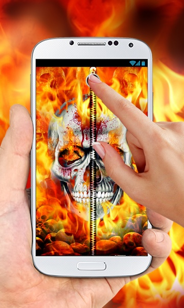 SkullZipperLockScreen - Preview 6