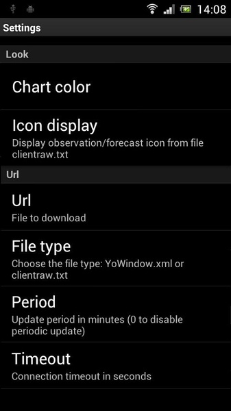 Weather Personal Widget - Preview 2
