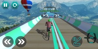 Cycle Stunt Racing Impossible Tracks screenshot 7