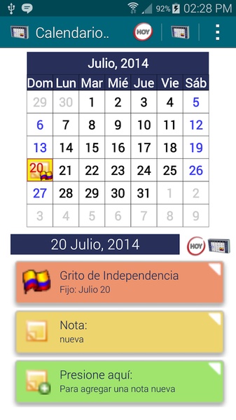 Calendario Festivos Colombia - Preview 5