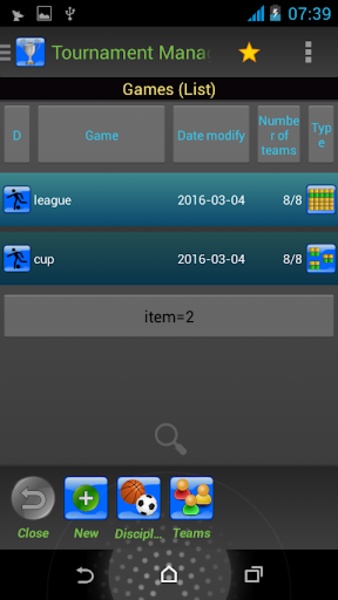 Tournament Manager - Preview 11