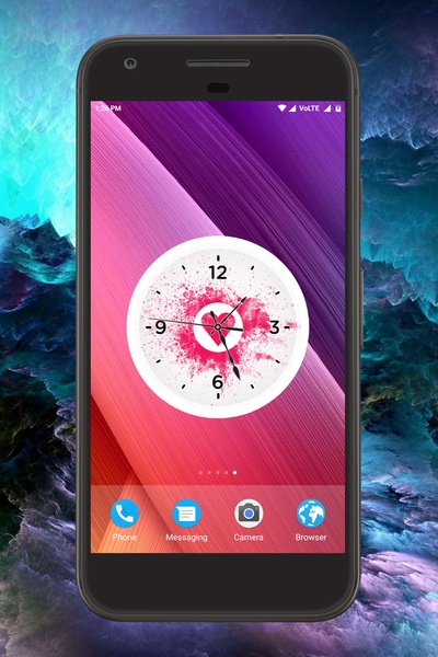 Artistic Clock Live Wallpaper - Preview 3