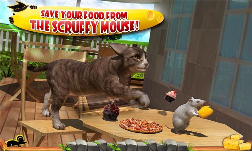 Crazy Cat vs. Mouse 3D - Preview 5