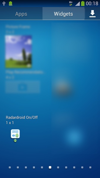 Radardroid Pro Widget - Preview 3