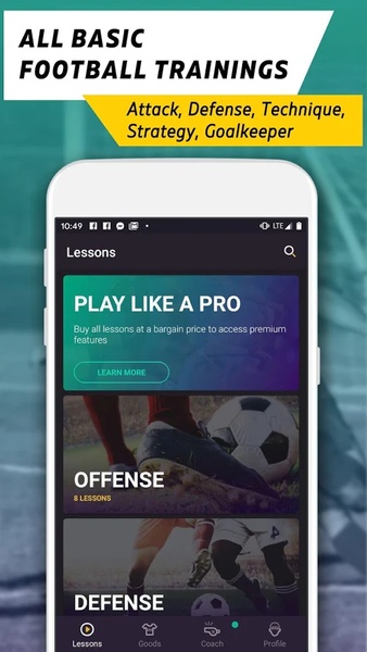 Football School: football training video - Preview 4