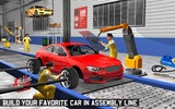 Sports Car Maker Factory: Auto Car Mechanic Games screenshot 8