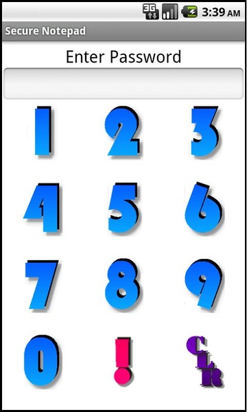Secure Notepad - Preview 3