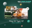 SAX Video Player - Full Screen All Format Player screenshot 1