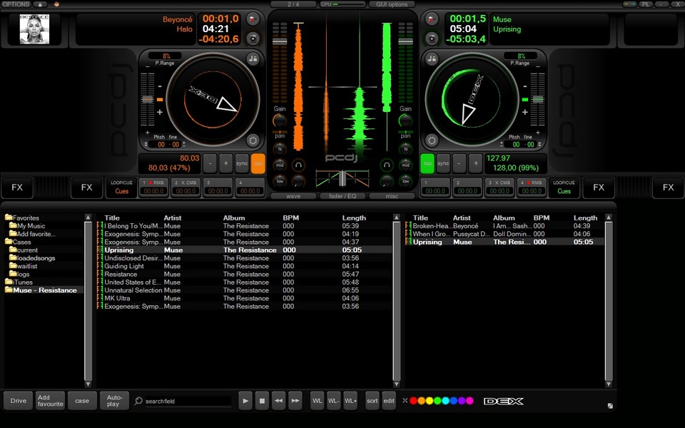 Pcdj dex