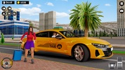 Crazy Taxi Sim: Car Games screenshot 4