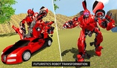 US Robot Transform Car: Robot Transport Games 2018 screenshot 1