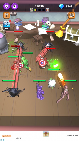 Blue Green Orange Monsters - Preview 1