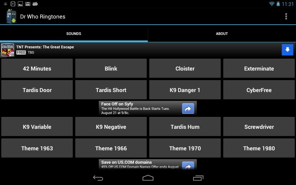 Dr Who Ringtones - Preview 6