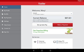 MyFrontier for Android 7