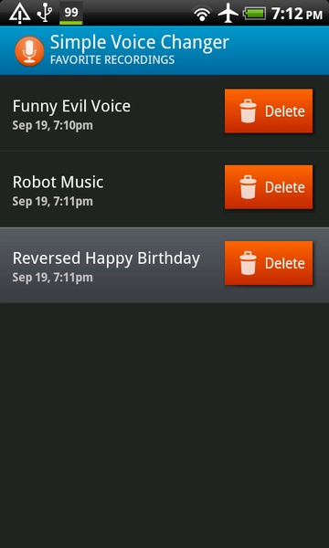 Simple Voice Changer - Preview 1