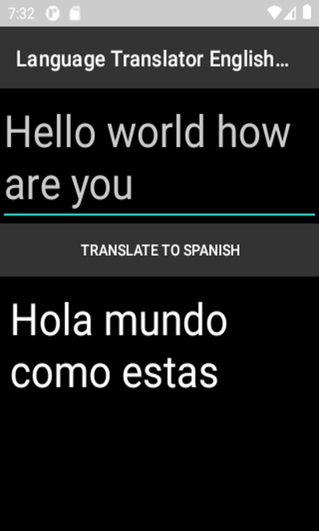 Language Translator English to Spanish - Preview 4
