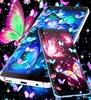 Neon butterfly glow wallpapers screenshot 3