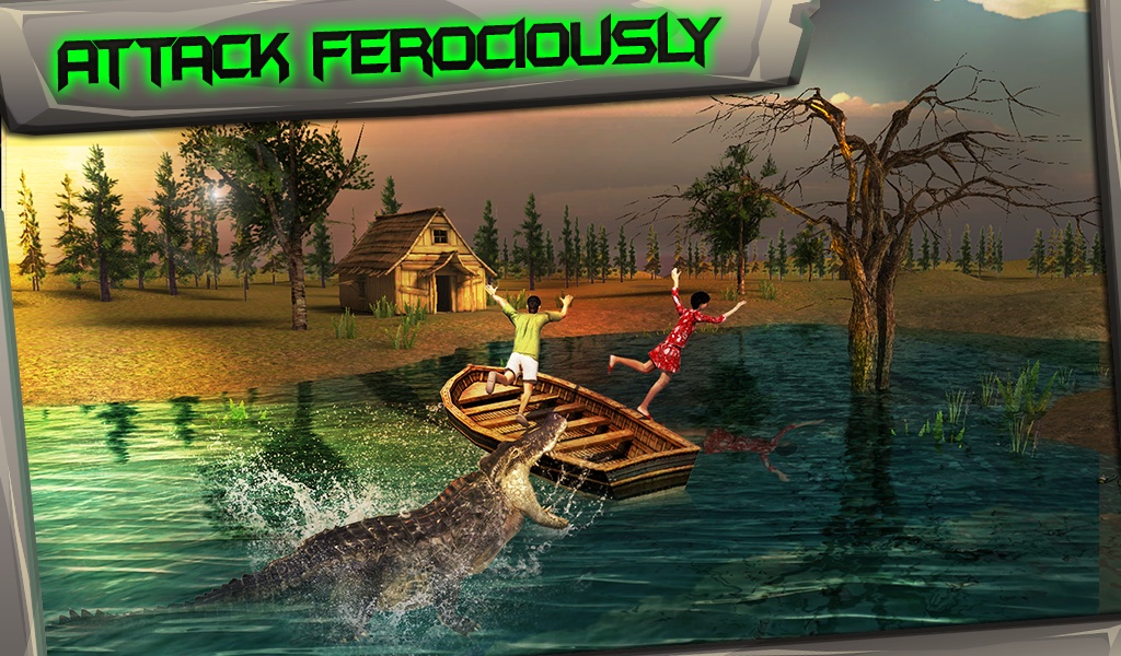 Swamp crocodile Simulator 3D - Preview 2