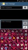 GO Keyboard Pink Zebra Theme screenshot 6