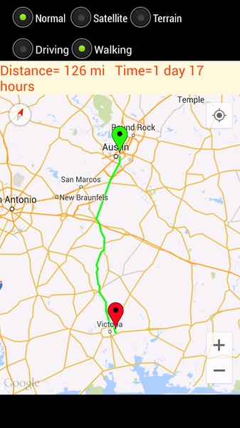 GPS Route Finder - Preview 2