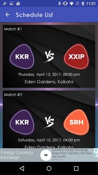 KKR Team: Schedule & Info - Preview 2