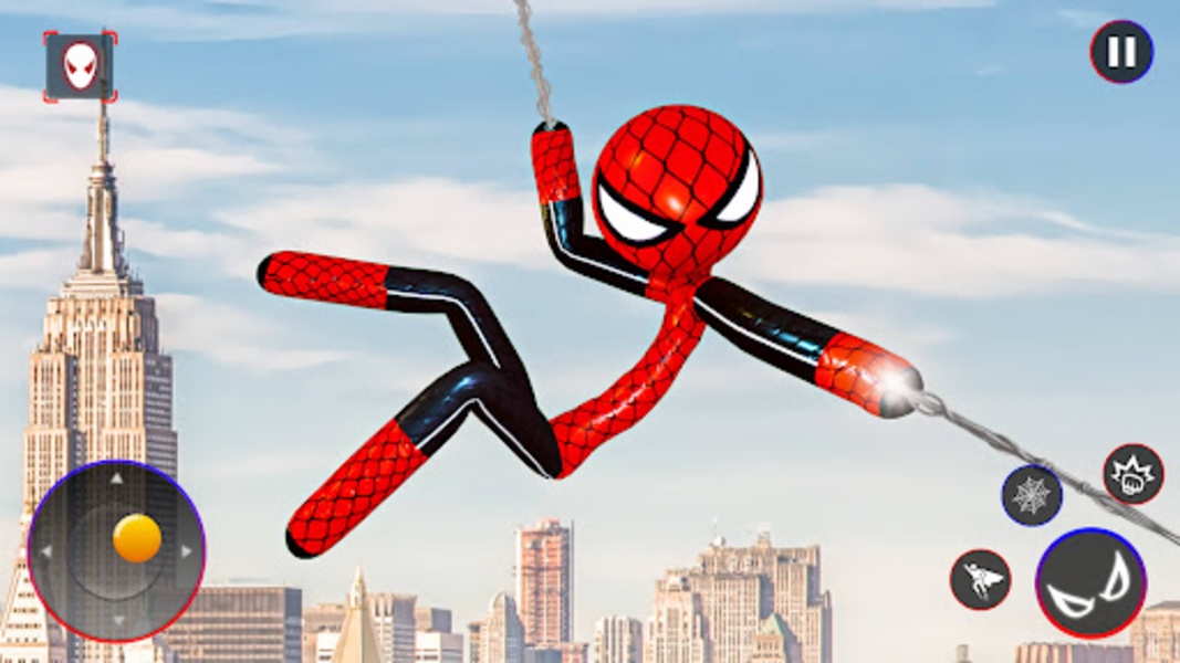 Spider Stickman Rope - Preview 3