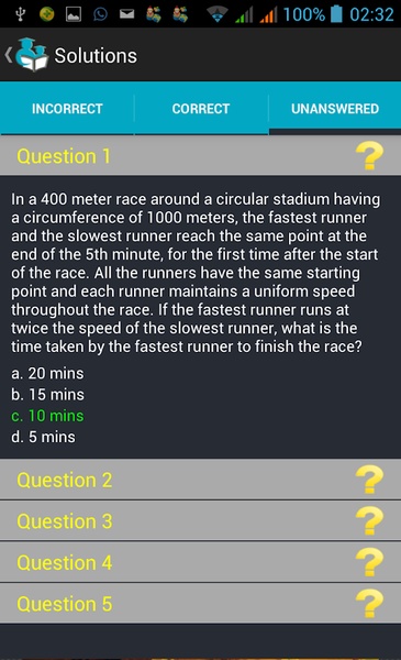 CMAT Mock Test - Preview 8