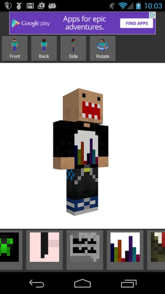 Skin Creator for MineCraft - Preview 7