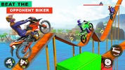 Mega Ramp Moto Stunt Bike Game screenshot 2
