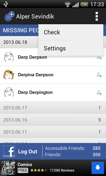 Friend List Watcher - Preview 2
