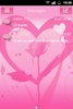 Theme Valentine GO SMS Pro screenshot 3